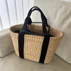 【金曜限定お値下げ】夏物sale！ムーニュ　かごバッグ　大 セール】MUUN ORBI バスケットバッグ（かごバッグ）｜MUUN