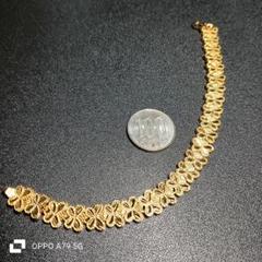 高級感中東ドバイ18金gpゴールドバングル アクセサリー
