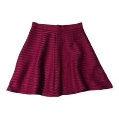 H＆M バーガンディ フレアスカート　Mサイズのサムネイル