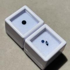 サファイア 3石セット