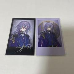 にじさんじ 星導ショウ 2周年 チェキ 箔押し