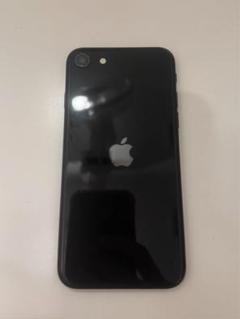 iPhoneSE2 128GB simフリー ブラック 画面カバー フィルム付き