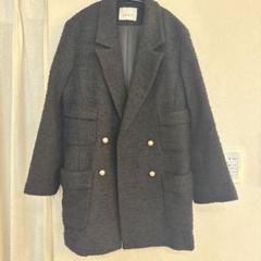 ANAYI スラブツイードダブルジャコット　パールボタン ANAYI（アナイ）の「スラブツイードダブルボタン ジャケット