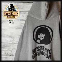 美品 ヒステリックグラマーマフラー サークルガール ヒスガール ビッグロゴ入り 3067M【美品XL】ヒステリックグラマー☆ヒスガール サークル