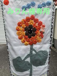 アップリケキルト　８７才の母の作品　ハンドメイド パッチワークキルト 87の母の作品 ハンドメイド