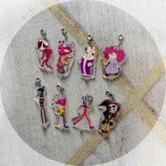 アメイジングデジタルサーカス アクリルチャーム アクリルキーホルダー セット