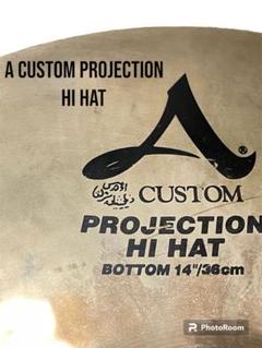 Zildjian Aカスタム PROJECTION Hi-Hat Bottom Zildjian Aカスタム PROJECTION Hi-Hat Bottom - メルカリ