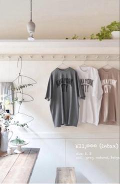 JOURNAL STANDARD LUXE Tシャツ 半袖 グレー プリントT (ROTATE)（Tシャツ／カットソー）｜journal standard