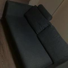 SPIGA ファブリックソファ 黒