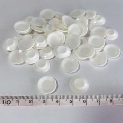 50個 醤油皿 極小皿 白 ミニチュア ハンドメイド ドールハウス