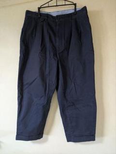 【極美品】BEAMS PLUS シンチバック ワイド ウール トラウザーズ L 極美品】BEAMS PLUS シンチバック ワイド ウール トラウザーズ L