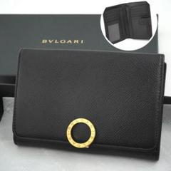 ✨未使用展示品✨　BVLGARI ミディアムウォレット　ミニ財布　ビーゼロワン ✨未使用展示品✨ BVLGARI ミディアムウォレット ミニ財布 ビー