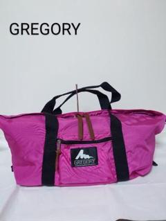 【美品】 グレゴリー GREGORY 旧タグ ボストンバッグ USA ピンク Gregory - グレゴリー ボストンバッグ オールド 古着 USA ピンク