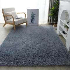 カーペットラグ 洗える ラグマット 滑り止め ふわっと(100x160cm)