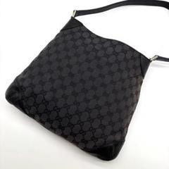 ✨GUCCI グッチ GG キャンバス ワンショルダー バッグ レザー 金具