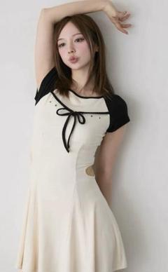 ワンピース andmary Baby slit mini dress andmary Baby slit mini dress - メルカリ