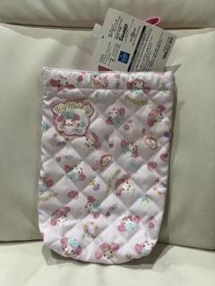 My Melody キルティングシューズバッグ
