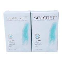 SEACRET ミネラルソープ4個セット 健康で輝く肌のためのミネラル豊富なマッサージソープ
