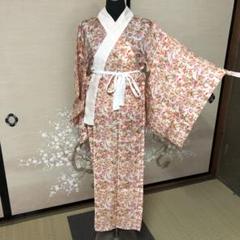 百合に朝顔と芙蓉！絽アンティーク長襦袢 百合に朝顔と芙蓉！絽アンティーク長襦袢オンライン ショッピ