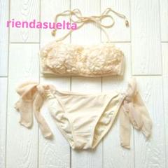【新品未使用】rienda 水着3点セット 楽天市場】水着 レディース ビキニ 体型カバー水着 3点セット 30