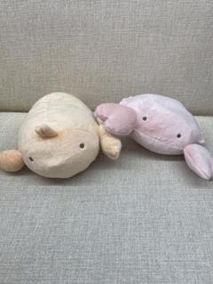 よこみぞゆりの　なんでもいきもの　ぶるぶるぬいぐるみ　カニとエビ