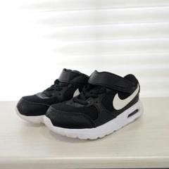Nike エアマックス キッズ スニーカー ブラック/ホワイト 15cm