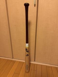 アシックスプロ支給品木製バット硬式NPB 渡辺直人