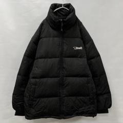 Gym　90’s Bear ベアー　ダウンジャケット 黒　ブラック Bear USA - 90s Bear ヴィンテージリバーシブルダウンジャケット