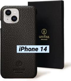 unifiss iPhone 14 薄型 軽量 ワイヤレス充電対応 PUレザー