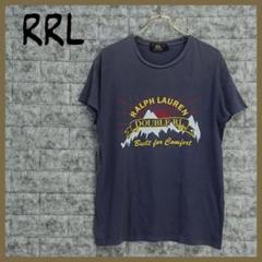 《雰囲気系!》日の出プリント♪【RRL・ダブルアールエル】グレー系♪Tシャツ・M