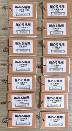 Mama teacher中学受験極める地理 地図編知識編 コンプリート14冊