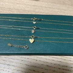 K18 K10 AHKAH ネックレス 3本set