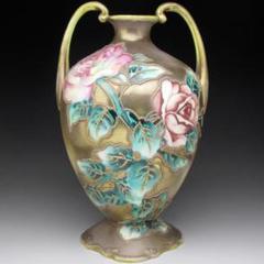 Noritake 日本陶器会社　木村義一 薔薇柄金彩　花瓶　ハンドペイント 2025年最新】ノリタケ Kimura Sの人気アイテム - メルカリ