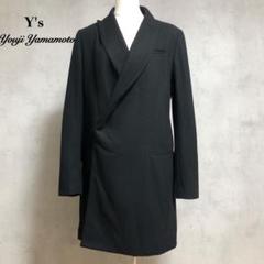 入手困難✨ ヨウジヤマモトノワール チェスターコート ウール素材 ブラック Kazu｜Yohji Yamamoto POUR HOMMEのチェスターコートを使った