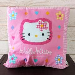 レトロ お花キティ クッション ピンク 花柄 フリル付き カオハナキティ 4fa4797c5661bcb3634eb05d7bc5c6