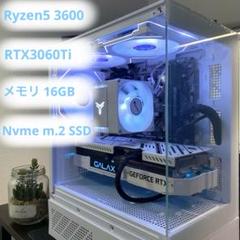 モンハン快適判定！RTX2060搭載ゲーミングPC メモリ16GB SSD搭載 RTX3060ti搭載ゲーミングPC SSD メモリ16GB モンハン非常に快適