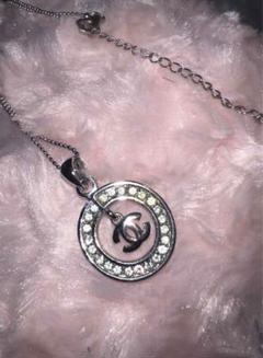 CHANEL☆ネックレス☆シルバー☆ラインストーン☆シャネル☆