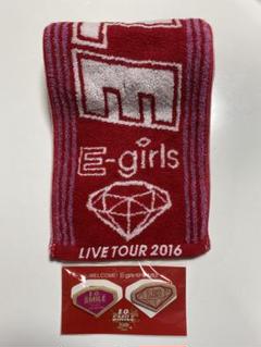 E-girls - E-girlsマフラータオル フラッグの通販 by りーちゃん