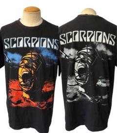 00s ビンテージ SCORPIONS バンド Tシャツ L相当 黒 xpv