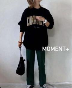 値下げ！！moment+カラーテーパードパンツ