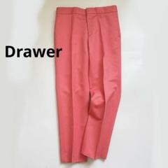 夏コーデ◆Drawerコットンパンツきれいなイエロー36 ドゥロワー 夏コーデ◇Drawerコットンパンツきれいなイエロー36 ドゥロワー