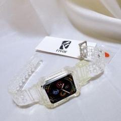コンパチブル Apple Watch バンド 38mm 40mm クリスタル