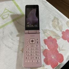 AQUOS 折りたたみ式携帯電話 ピンク