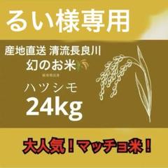 るい様専用 岐阜県産 新米 ハツシモ 24kg 幻のお米 - メルカリ