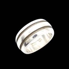 Tiffany & Co. - ティファニー グルーブド リング ダブルライン