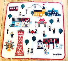 新品未使用 familiar神戸限定タオルハンカチ
