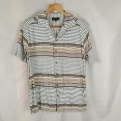 Eddie Bauer　半袖シャツ　コットン&リネン　S　B3283