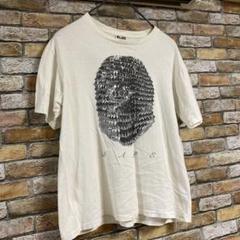 BAPE グラフィックプリント ホワイトTシャツ サイズL