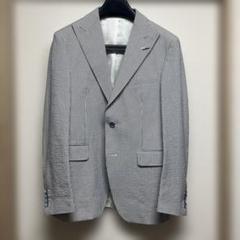 【TAGLIATORE】 テーラードジャケット シアサッカー サイズ46 TAGLIATORE】 テーラードジャケット シアサッカー サイズ46