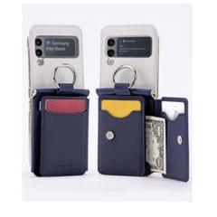 Samsung Galaxy Z Flip4 ケース 両面開き カード収納型